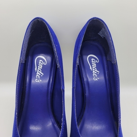 Candie's Cabela Blue‎ High Heels Women's Size 6 Medium - Picture 8 of 16